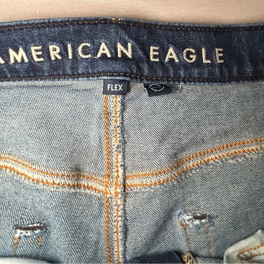 American Eagle Outfitters Dark Blue Straight Jeans